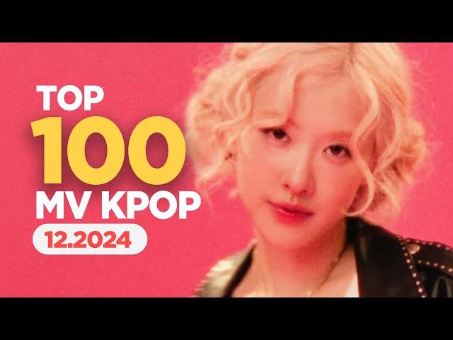 Top 100 MV Kpop Nhiều Lượt Xem Nhất Lịch Sử Youtube (12/2024) | BXHAN