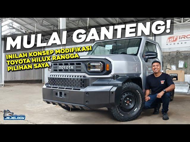 TOYOTA HILUX RANGGA JEJELOGY MULAI DI MODIF!