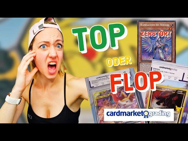 Cardmarket Grading - Pokemon & Yugioh Grading Review TOP oder FLOP? *Die Abrechnung-Karte zerstört