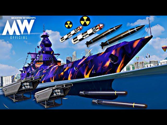 Deadliest destroyer with brutal buildlike killing machine️ - Modern Warships