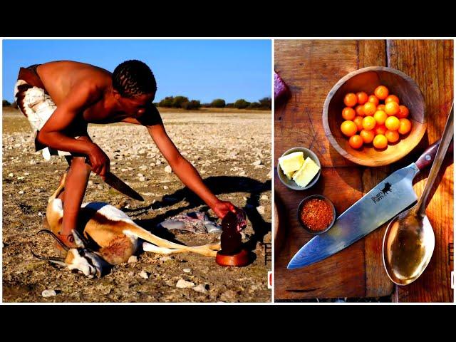 Primitive Technology Africa Deer Hunting and Cooking in the Wild