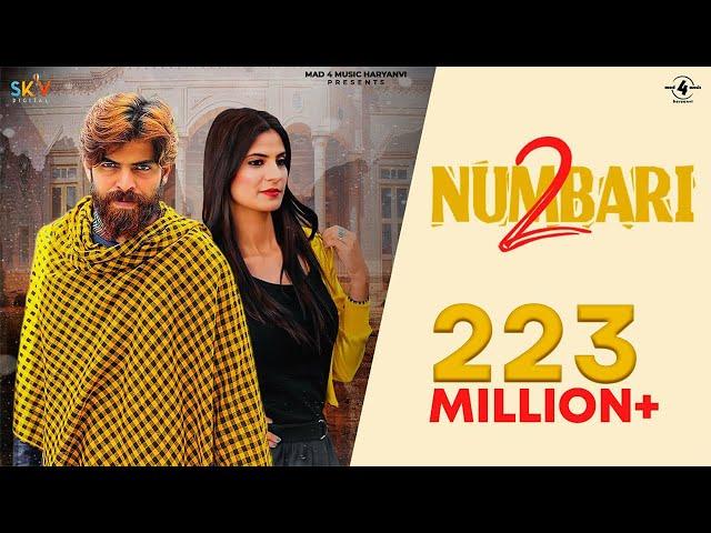 2 Numbari (Official Video) Masoom Sharma | Manisha Sharma | Sweta Chauhan | New Haryanvi Songs 2021