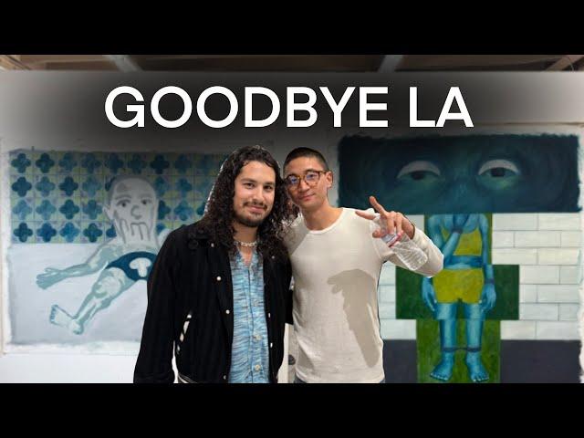 Saying Goodbye to LA, Touring an Art Collector's House, and More