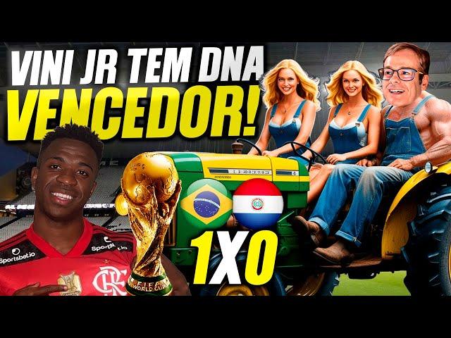 AO VIVO PÓS - JOGO BRASIL X PARAGUAI! DNA DO MENGÂO NA VITÓRIA! AO VIVO!