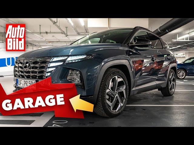 Hyundai Tucson (2021) | Der Tucson im AUTO BILD-"Garagen-Check" | mit Conny Poltersdorf