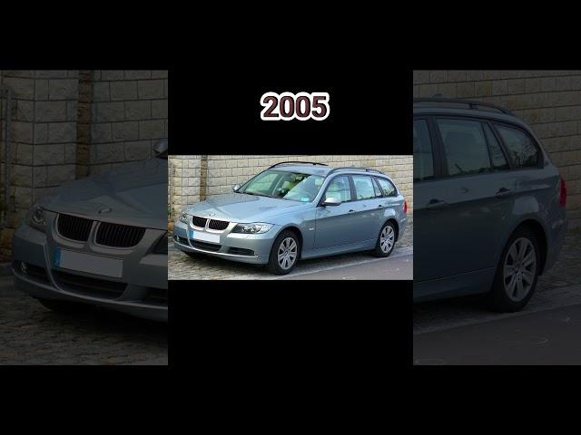 Evolution of BMW 3 series Touring