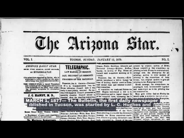 Watch now: A brief history of the Arizona Daily Star