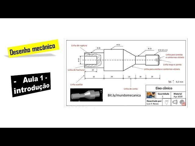 Desenho Mecânico  - Aula 1 - Introdução