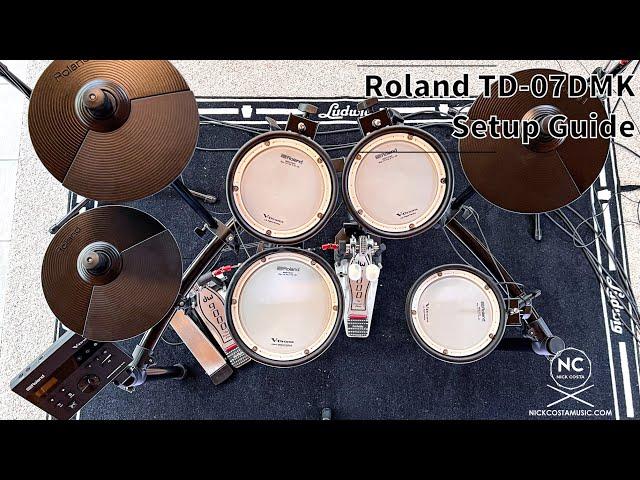 Roland TD-07DMK Setup Guide