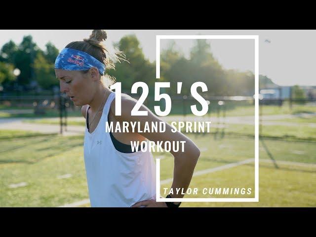 Maryland Lacrosse Sprint Workout - 125's