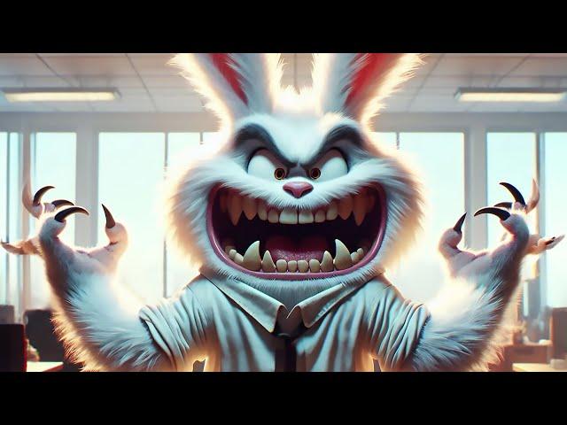 Mad Bunny Wrecks the Whole Office [Coffee Mania]