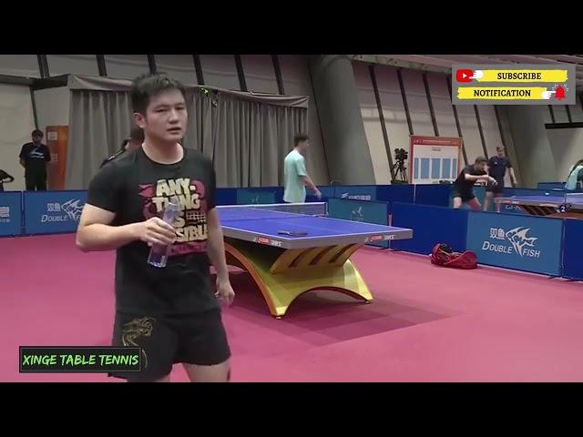 20min Training Session of Ma Long and Fan Zhendong | 马龙与樊振东训练