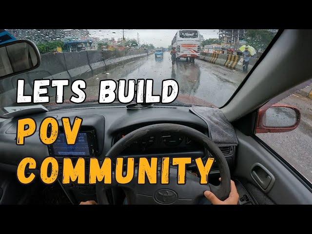 POV Community Update - Manual Car Drive - Toyota Sprinter AE 110