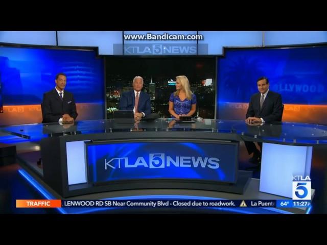 KTLA: KTLA 5 News At 11pm Close--10/22/16