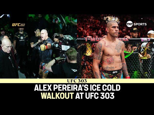 AURA! Alex Pereira with the COLDEST walkout at #UFC303  | Alex Pereira vs. Jiří Procházka 