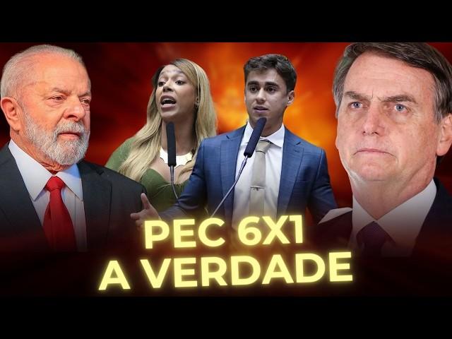 PEC 6x1 - O PLANO MACABR0  FOI DESCOBERTO!  ERIKA HILTON - NIKOLAS FERREIRA - ESCALA DE TRABALHO