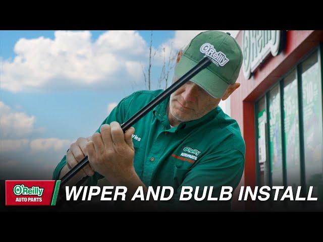 Free Wiper Blade and Bulb Installation | O'Reilly Auto Parts