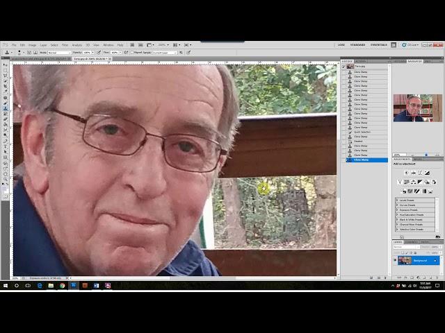 Removing Background Distractions in Photoshop