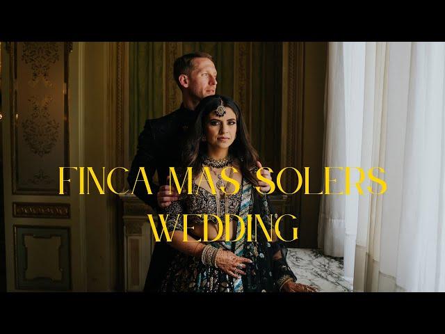 Finca Mas Solers Wedding - Luke & Shivani