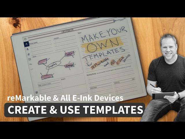 Using Tiles and Templates with reMarkable and E ink devices