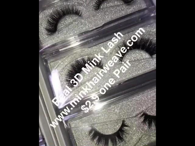 Real 3D Mink Lash  $2.9 Mink Hair Weave Company