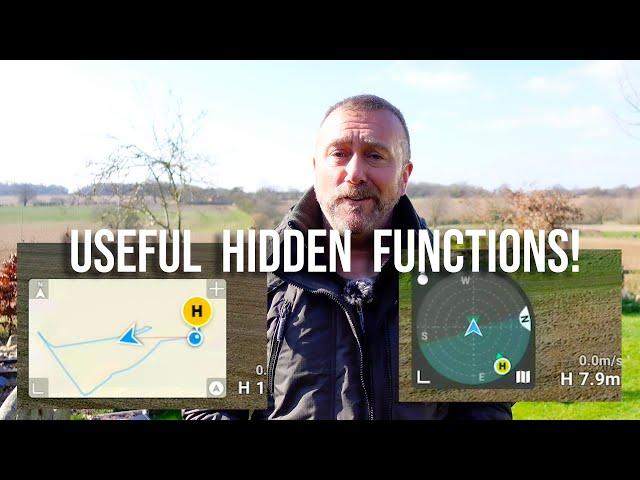 DJI Map & Radar Display:  Hidden Functions that Really Help you Fly