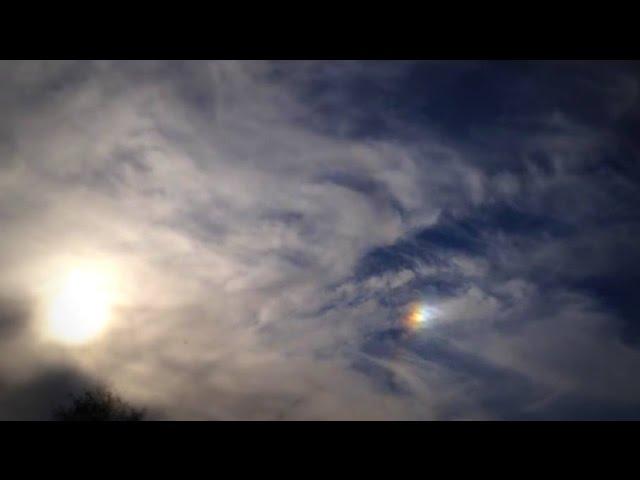 Parhelion above Nijmegen, Netherlands (21-04-2016)