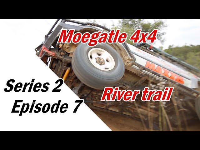 S2E7 - River trail - Suzuki Jimny, Hummer H3, Nissan Patrol and 80 Series off-road at Moegatle 4x4