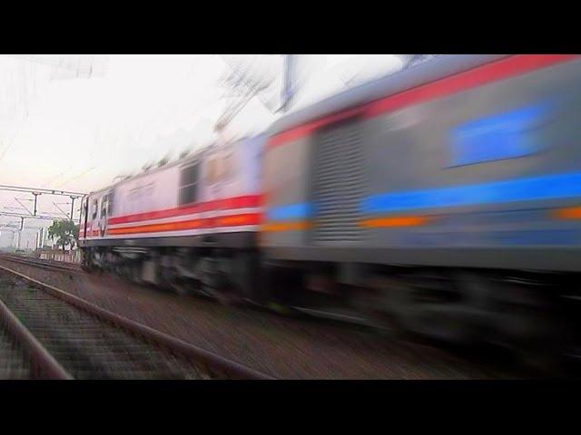 The Top Five FASTEST TRAINS  Of Indian Railways In Action!!!