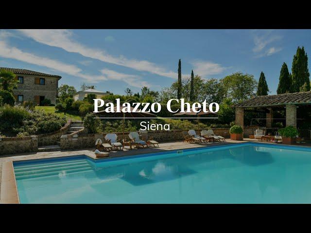 Palazzo Cheto | Luxury Villa Rental near Siena | Tuscany Now & More