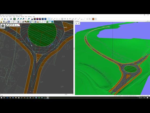 Site3D: Creating a Highways Link Road