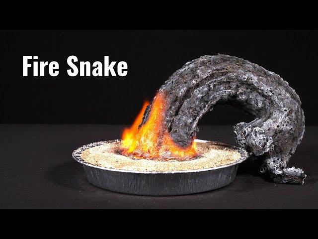 Fire Snake Experiment