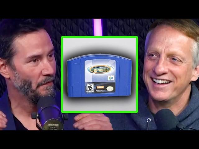 Keanu Reeves Asks Tony Hawk About His Video Game