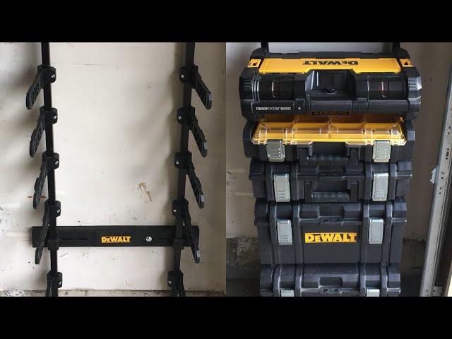 Review Unboxing - Dewalt Tough System Workshop Racking System  DWST08270