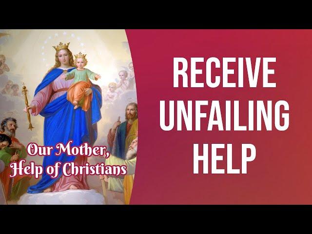 Prayer to Our Lady, Help of Christians