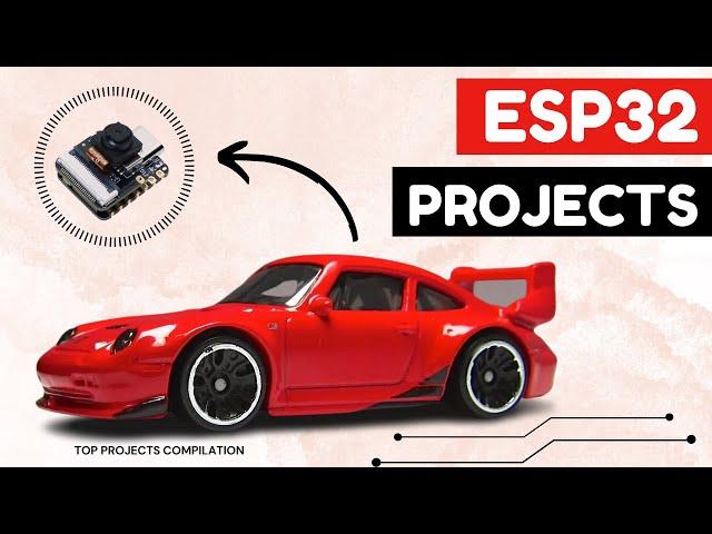 This Tiny Porsche 993 GT2 has a Camera!!! (+14 ESP32 projects)