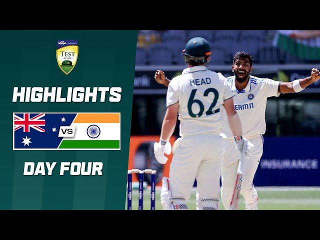 Australia v India 2024-25 | First Test | Day Four