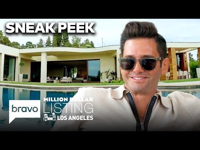 SNEAK PEEK: Josh Flagg Tours A Pricy Trousdale Villa | Million Dollar Listing: LA (S15 E4) | Bravo