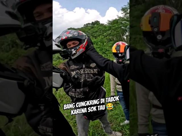 Bang cungkring di tabok karena sok tau #motovlog #sunmori #teamsemvack #akangmv #motovlogindonesia