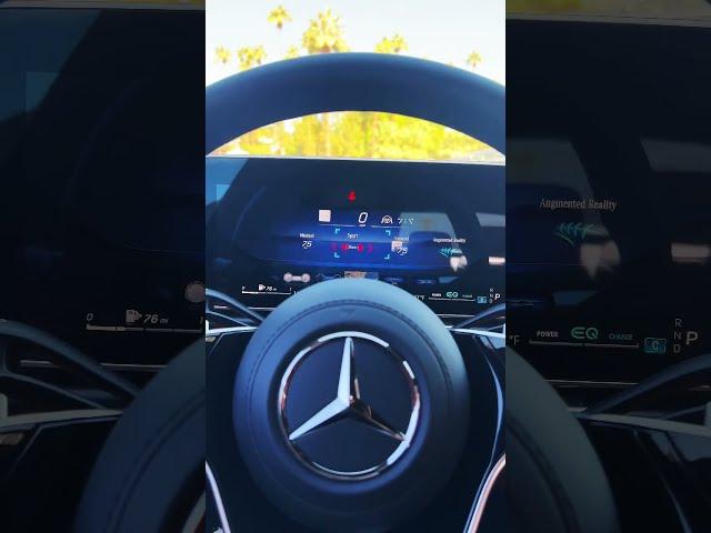 Mercedes S-Class Display  #mercedes #sclass #tech #mercedesbenz #s580 #s500 #cars #mercedestech