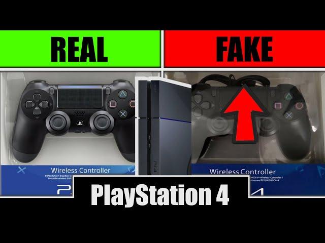 13x Ways to spot Fake PS4 DualShock 4 Controller including Packaging (Before & After Buying)