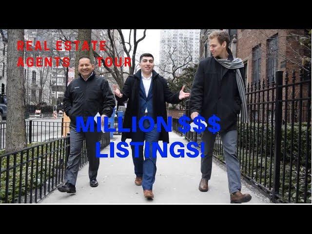 Real Estate Agents Tour Downtown Chicago Real Estate! VLOG 1