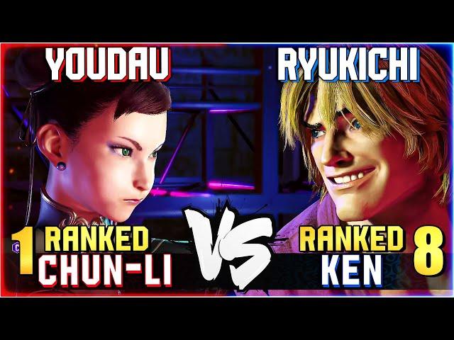 Youdau (#1 Ranked Chun-Li) vs Ryukichi (#8 Ranked Akuma) STREET FIGHTER 6 Showdown!