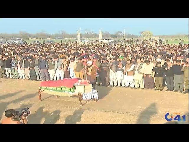 Former CTO Abrar Hussain Nikoara's Funeral and Burial