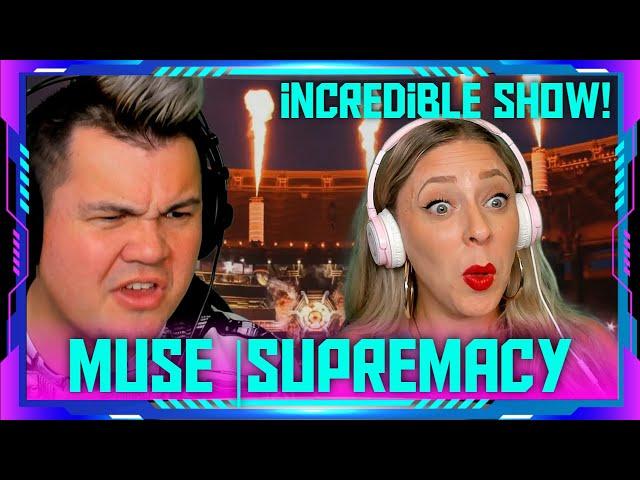 American's Reaction to Muse Live at Rome: Supremacy HD | THE WOLF HUNTERZ Jon and Dolly