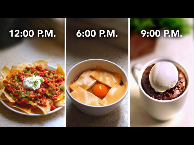 I Made Only Microwave Recipes For A Day • Tasty