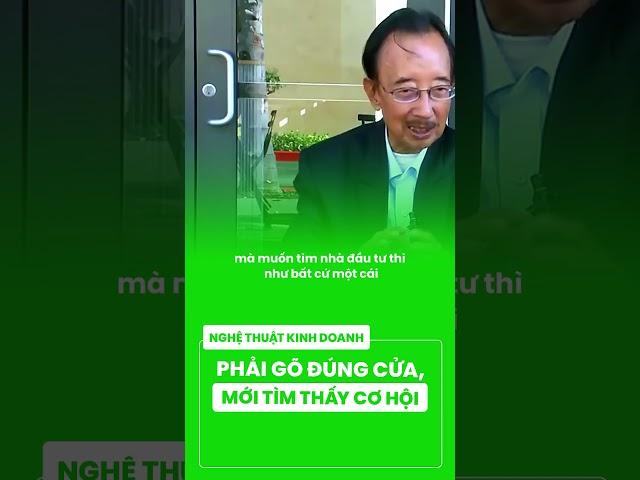 PHẢI GÕ ĐÚNG CỬA, MỚI TÌM THẤY CƠ HỘI