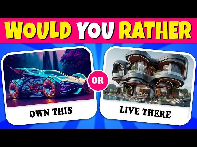 Would You Rather...? Luxury Life Edition Quiz Rainbow