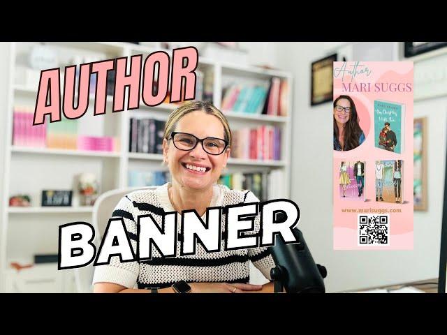 How to Design a Romance Author BANNER