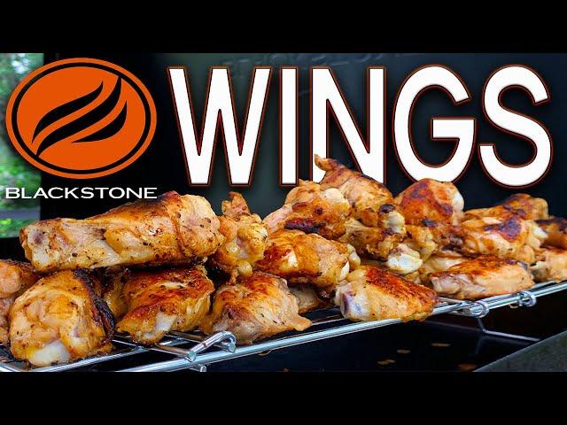 HOW TO MAKE AMAZING CHICKEN WINGS ON BLACKSTONE GRIDDLE -  DELICIOUS AND SIMPLE!